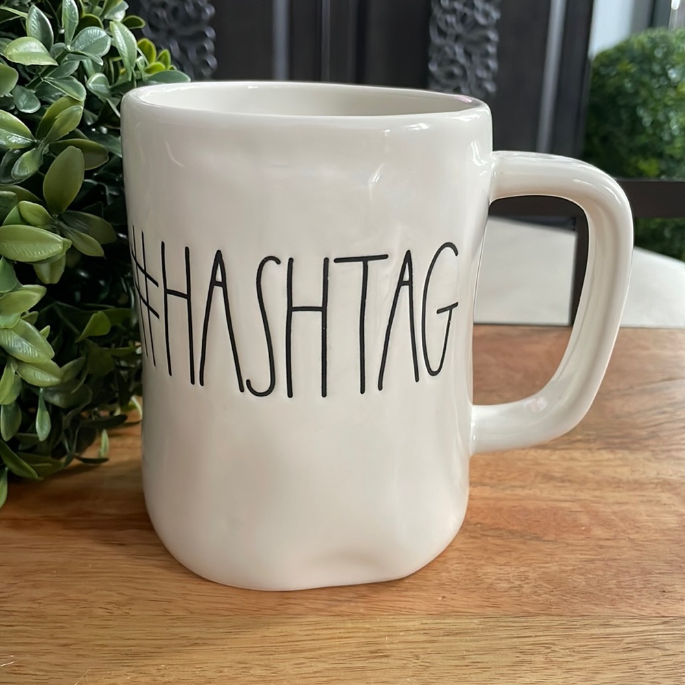 Rae Dunn #HASHTAG Mug